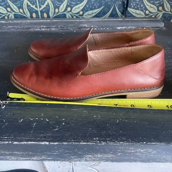 Sperry Women's Tan Seaport Levy Leather Memory-Foam Slip-On Loafers - Picture 5 of 11